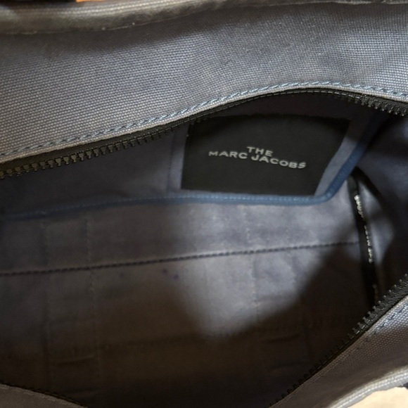 Marc Jacobs Blue Denim Canvas Messenger Bag Pre- Owned - Picture 4 of 8